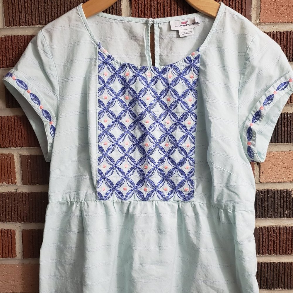 Vineyard Vines Geometric Blouse